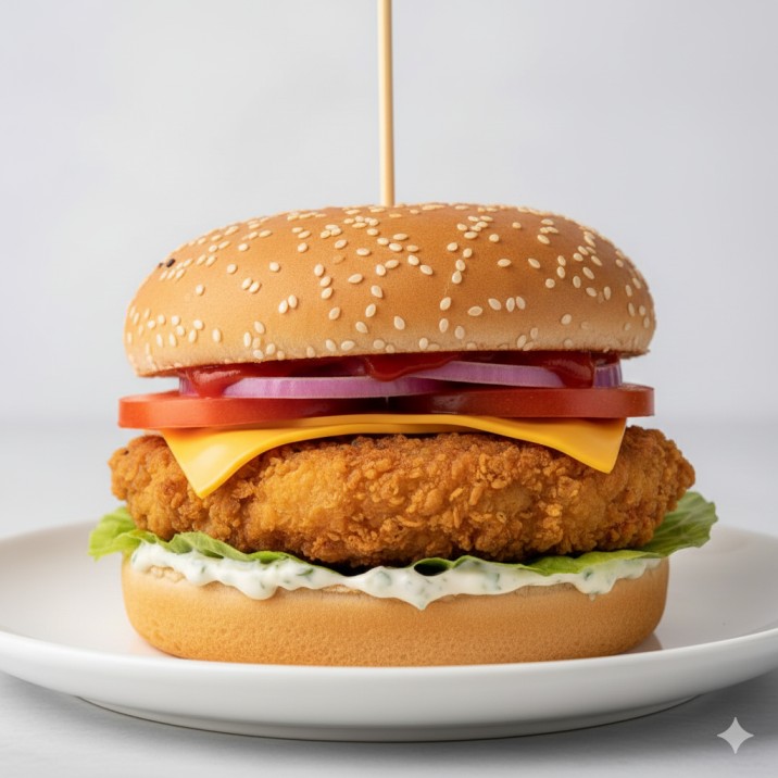 Chicken Cheese Burger